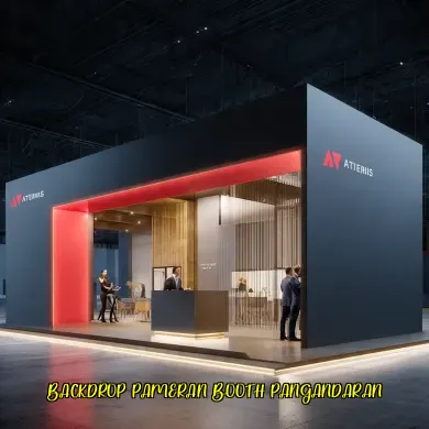 Backdrop Pameran Booth Pangandaran